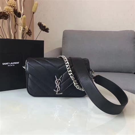 dark brown ysl bag|ysl sling bag price.